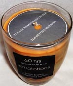 Butter Brandy Fragranced Candle in a Glass